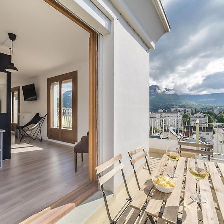 Vue Sensationnelle - Wifi Fibre - Arrivee Autonome Apartman Chambéry Kültér fotó