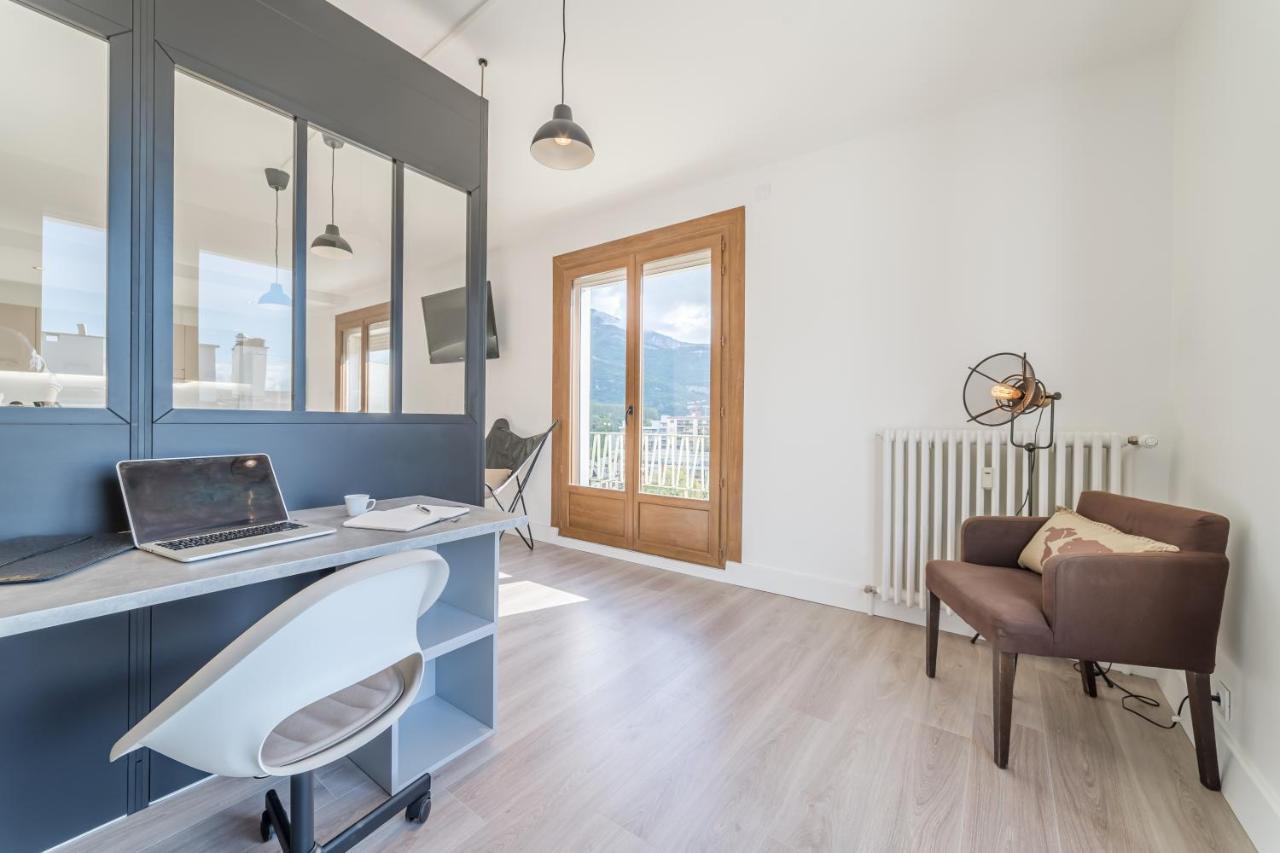 Vue Sensationnelle - Wifi Fibre - Arrivee Autonome Apartman Chambéry Kültér fotó