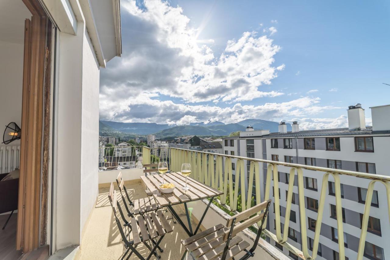 Vue Sensationnelle - Wifi Fibre - Arrivee Autonome Apartman Chambéry Kültér fotó